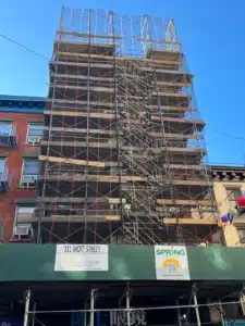 Outside of building